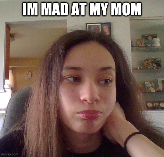 IM MAD AT MY MOM | made w/ Imgflip meme maker