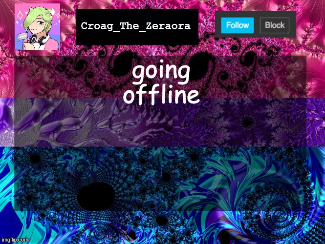 Announcement Template | going offline | image tagged in announcement template | made w/ Imgflip meme maker