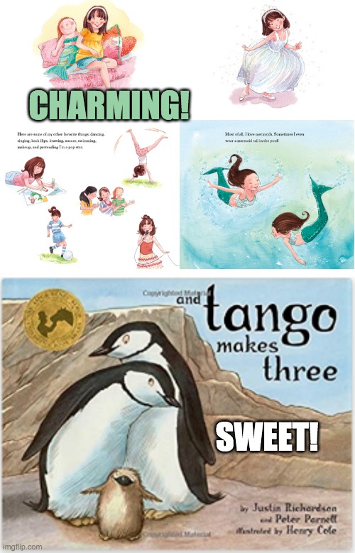 Another reminder that LGBTQ+ representation is GOOD for kids and families! | CHARMING! SWEET! | image tagged in pride,diversity,family,children | made w/ Imgflip meme maker