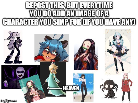 Fr | <——- HEAVEN | made w/ Imgflip meme maker