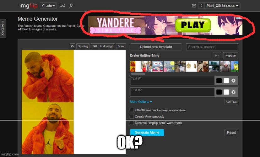 OK? | made w/ Imgflip meme maker