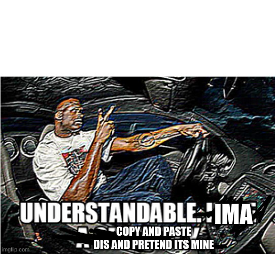 UNDERSTANDABLE, HAVE A GREAT DAY | IMA COPY AND PASTE DIS AND PRETEND ITS MINE | image tagged in understandable have a great day | made w/ Imgflip meme maker