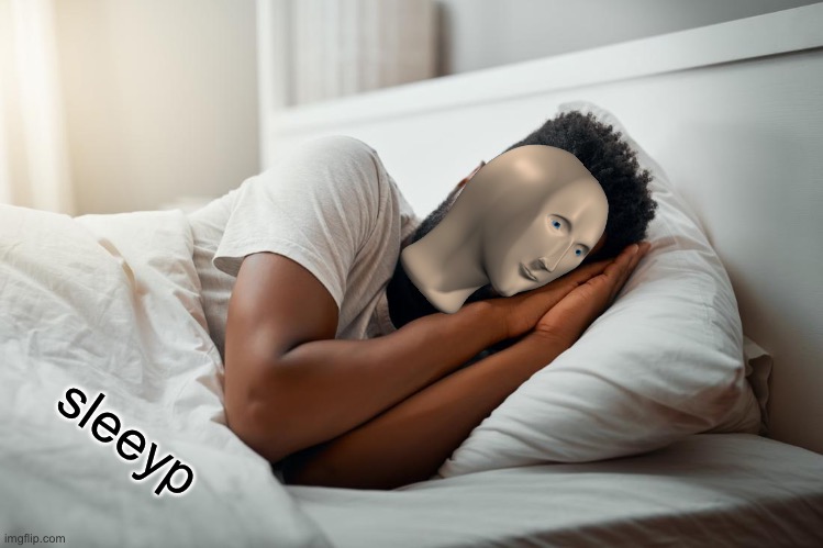 Meme Man Sleep Blank Meme Template