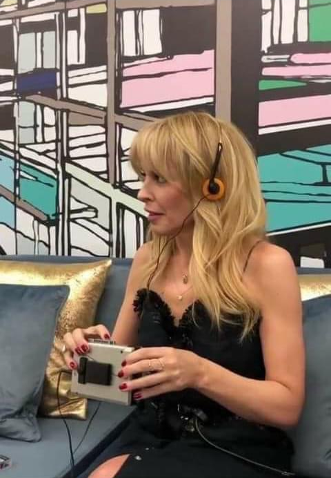 Kylie headphones Blank Meme Template