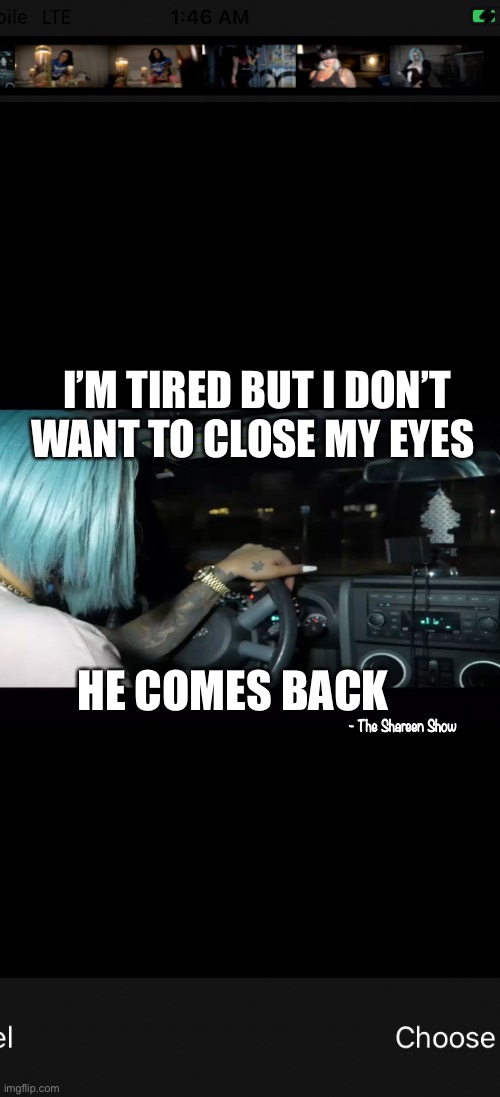 Ptsd | I’M TIRED BUT I DON’T WANT TO CLOSE MY EYES; HE COMES BACK; - The Shareen Show | image tagged in memes,sad,broken heart,rape,ptsd,authors | made w/ Imgflip meme maker