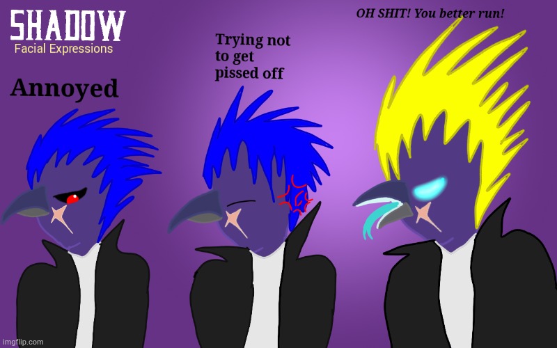 Day 5 of posting random things to do with my feathersona. Or is it day 6? Umm, screw it, sorry for the swears. | made w/ Imgflip meme maker