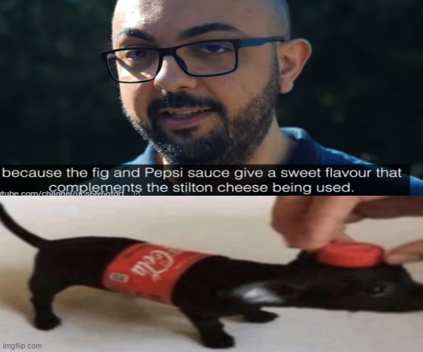 Pepsi sauce. | image tagged in pepsi,sauce,coke,memes | made w/ Imgflip meme maker