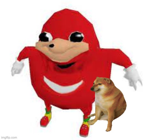 Cheemy Knuckles | made w/ Imgflip meme maker