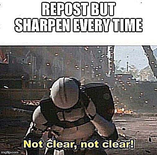 OUCH | image tagged in ouch,sharpen | made w/ Imgflip meme maker