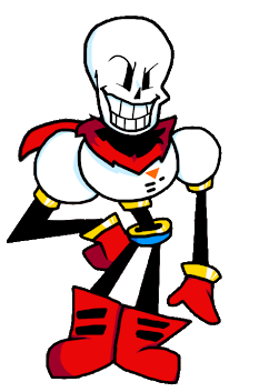 High Quality Friday Night Funkin Papyrus Blank Meme Template