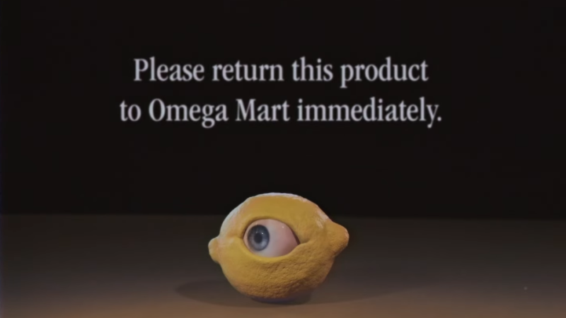Please return this product to Omega Mart immediately Blank Meme Template