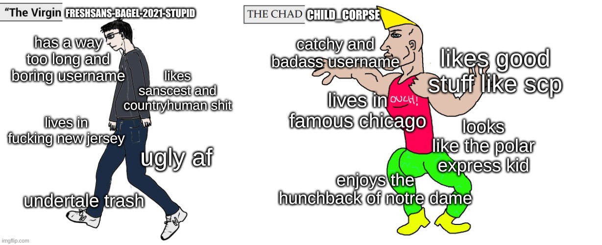 true facts | image tagged in memes,hmmm,virgin vs chad | made w/ Imgflip meme maker