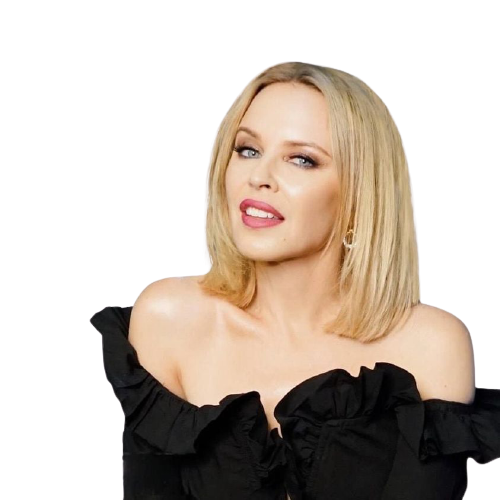 Kylie Minogue transparent Blank Meme Template