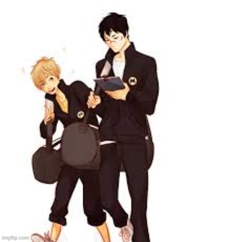 its the managers gender swaps | image tagged in anime,haikyuu | made w/ Imgflip meme maker