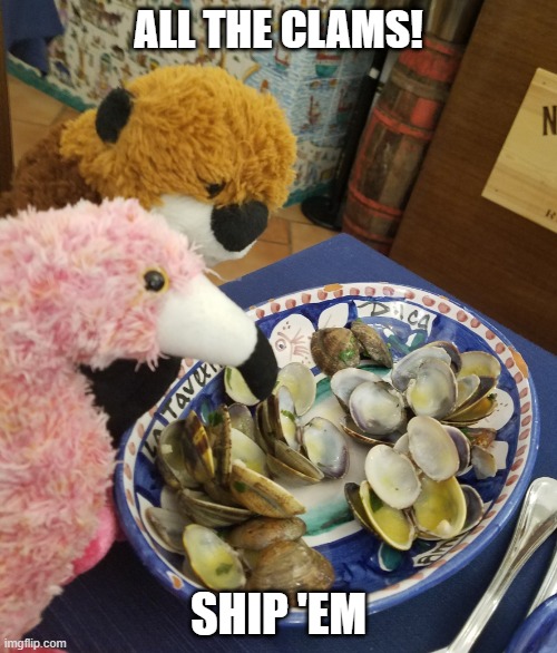 ALL the clams | ALL THE CLAMS! SHIP 'EM | image tagged in all the clams | made w/ Imgflip meme maker