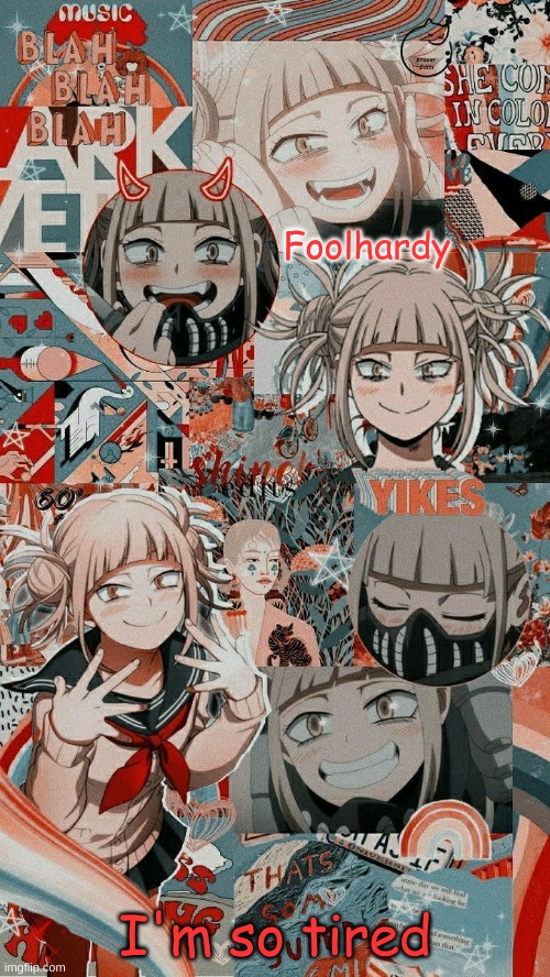 Probably cause i was freakin singing while running on the treadmill | I'm so tired | image tagged in toga 1 | made w/ Imgflip meme maker