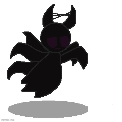 I just remembered 2 months ago I needed to draw Nightrap's other form- | image tagged in i know its edgy | made w/ Imgflip meme maker