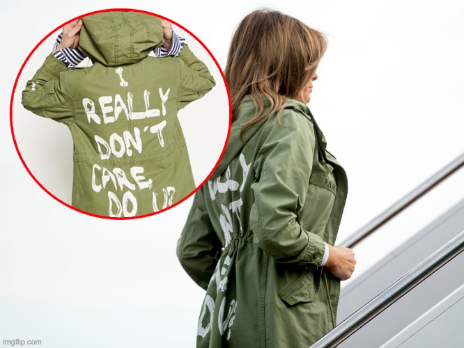 Image tagged in melania trump i really don't care do u - Imgflip