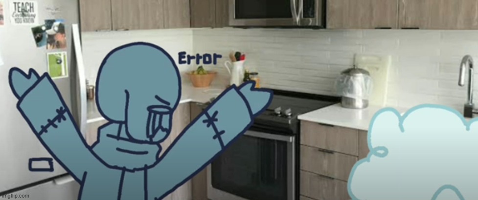 Error: "There is literally soap EVERYWHERE!!" | image tagged in yikes | made w/ Imgflip meme maker