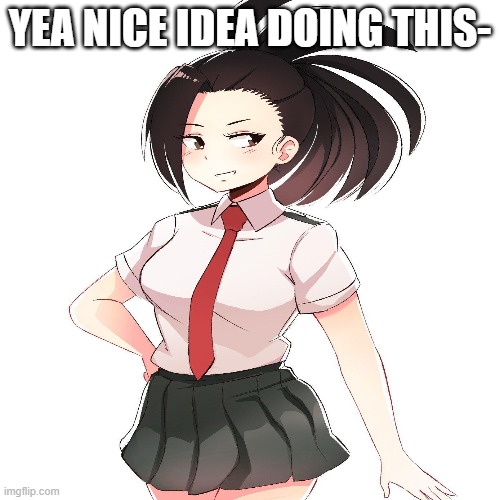 we needed a new bakugo- | YEA NICE IDEA DOING THIS- | made w/ Imgflip meme maker