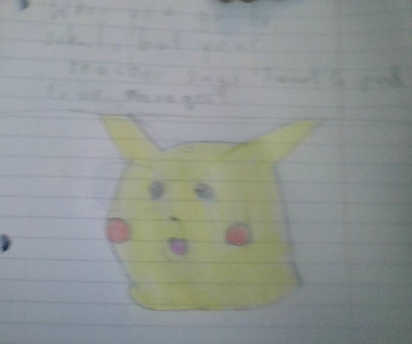 High Quality Surprised pikachu drawing Blank Meme Template
