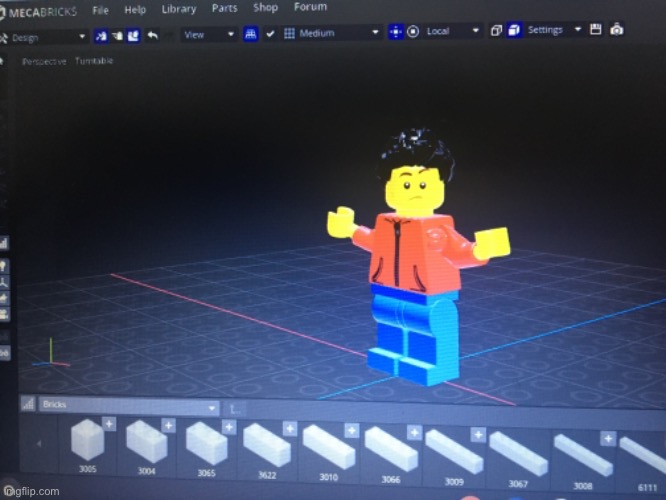 Ok guys this is mecabricks, that why I made 3D legos | made w/ Imgflip meme maker