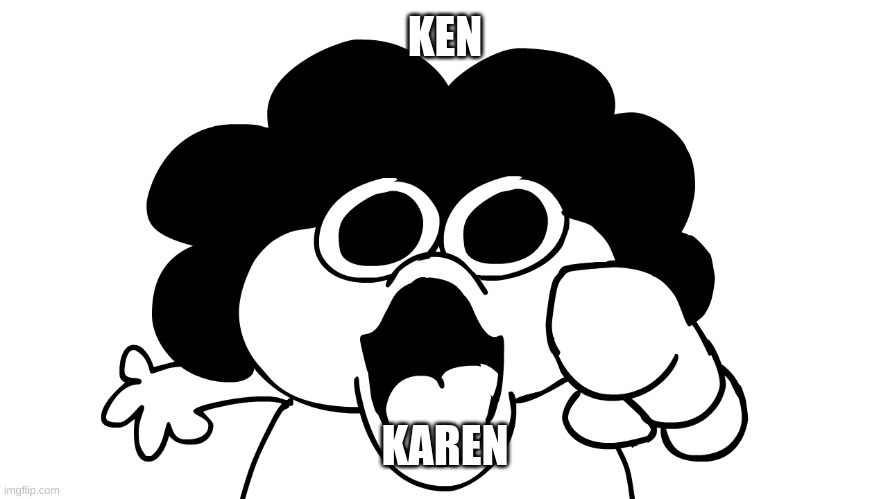 sr pelo | KEN KAREN | image tagged in sr pelo | made w/ Imgflip meme maker
