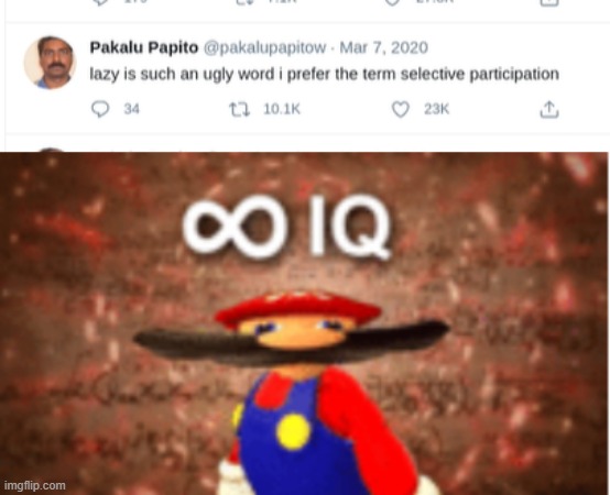 HE IS A G O D | image tagged in infinite iq | made w/ Imgflip meme maker