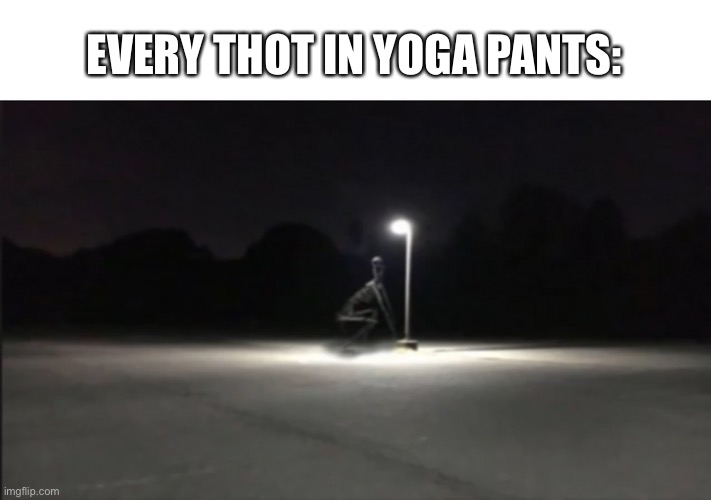 last one before i reconsider my life choices | EVERY THOT IN YOGA PANTS: | image tagged in memes,wtf,bruh | made w/ Imgflip meme maker