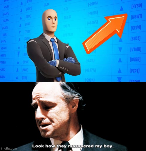 image tagged in look how they massacred my boy | made w/ Imgflip meme maker