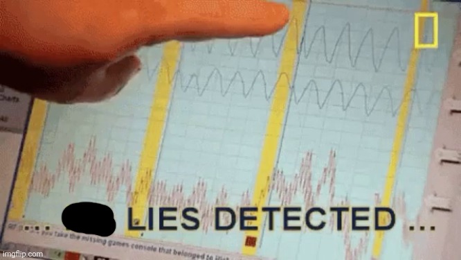 No lies detected | image tagged in no lies detected | made w/ Imgflip meme maker