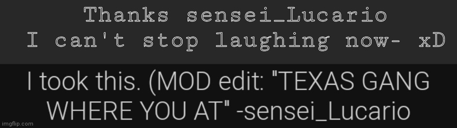 .. | Thanks sensei_Lucario I can't stop laughing now- xD | image tagged in dots | made w/ Imgflip meme maker