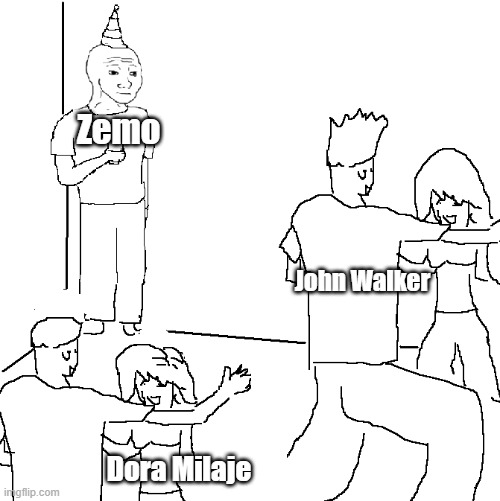 They don't know | Zemo; John Walker; Dora Milaje | image tagged in they don't know,thefalconandthews | made w/ Imgflip meme maker