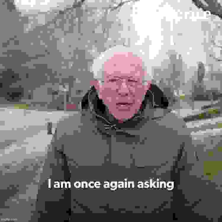 8 Bit Bernie Blank Template - Imgflip