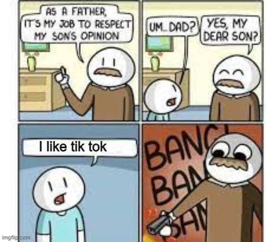 I cant think of a title | I like tik tok | image tagged in funny,tik tok | made w/ Imgflip meme maker