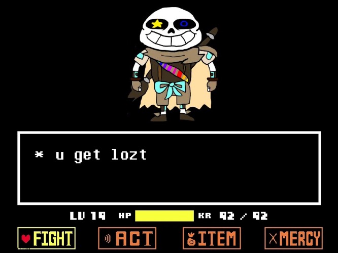 Pixilart - UNDERPANTS SANS BATTLE by MrLFG