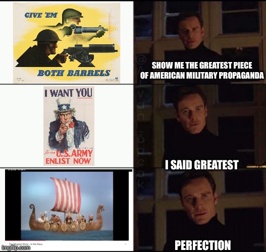 show me the real | SHOW ME THE GREATEST PIECE OF AMERICAN MILITARY PROPAGANDA; I SAID GREATEST; PERFECTION | image tagged in show me the real,military,america,muppets,music | made w/ Imgflip meme maker