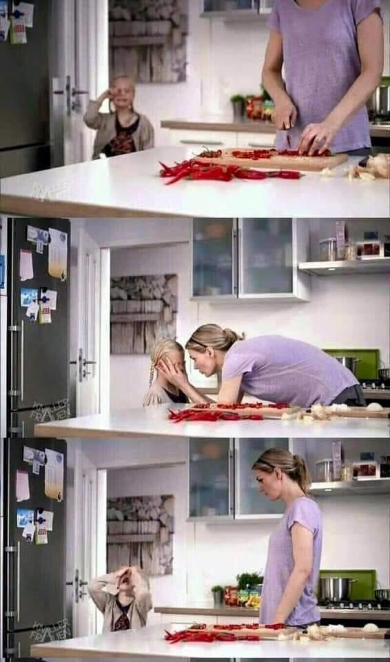 chilli cry mother Blank Meme Template