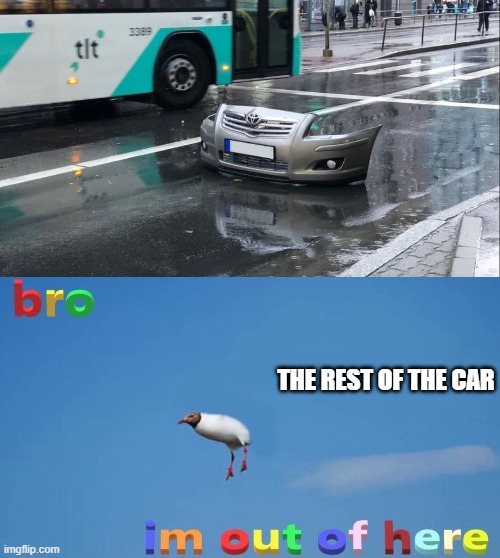 InvisiCar | THE REST OF THE CAR | image tagged in magic,funny memes | made w/ Imgflip meme maker
