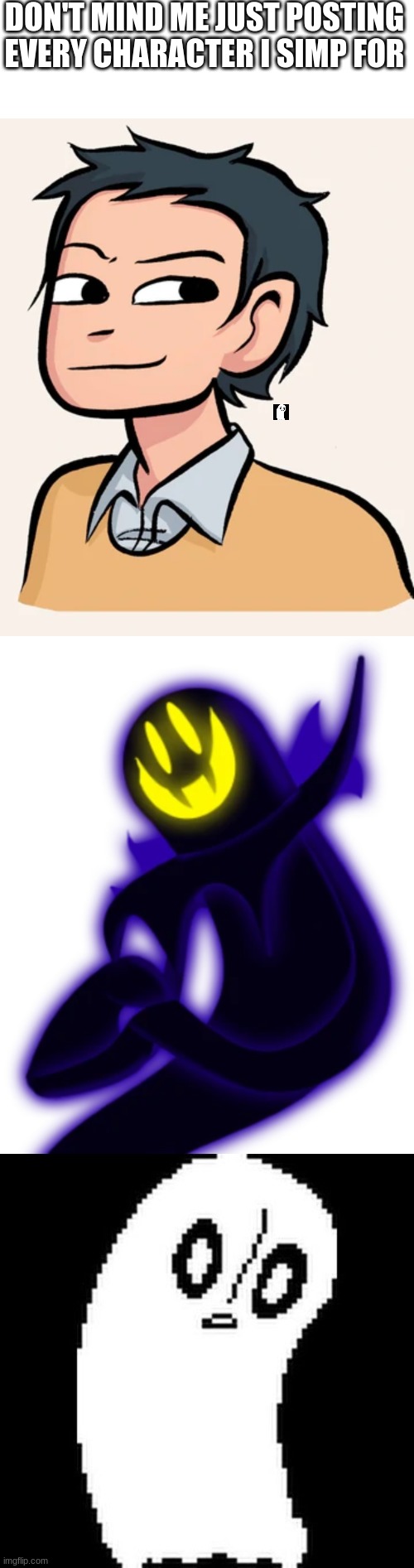 DON'T MIND ME JUST POSTING EVERY CHARACTER I SIMP FOR | image tagged in memes,blank transparent square | made w/ Imgflip meme maker