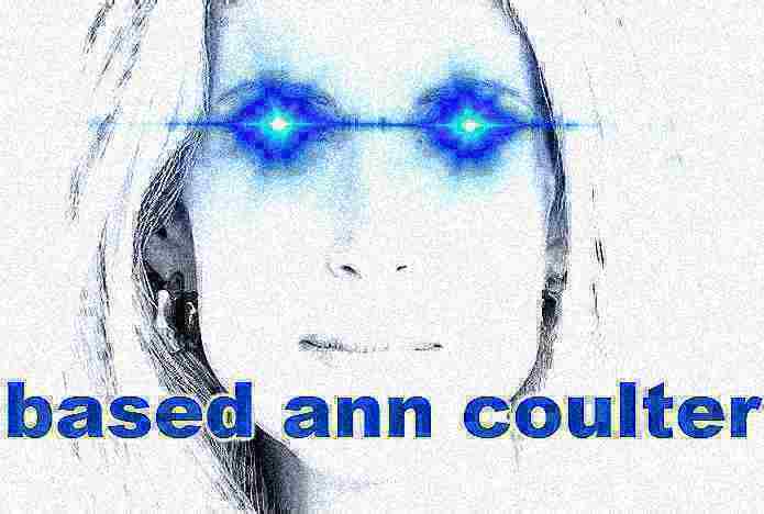 High Quality Based Ann Coulter deep-fried 3 Blank Meme Template