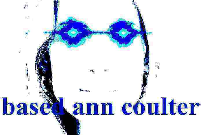 High Quality Based Ann Coulter deep-fried 5 Blank Meme Template