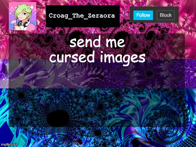 Announcement Template | send me cursed images | image tagged in announcement template | made w/ Imgflip meme maker