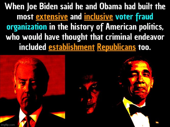 image tagged in joe biden,barack obama,election fraud,politics,political | made w/ Imgflip meme maker