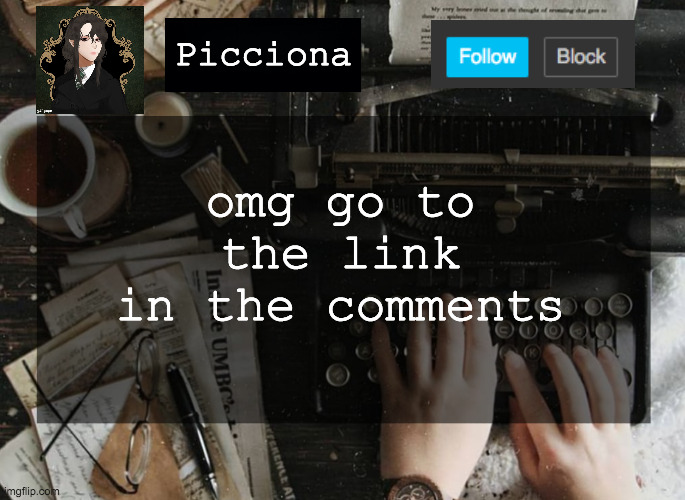  omg go to the link in the comments; Picciona | image tagged in hi | made w/ Imgflip meme maker