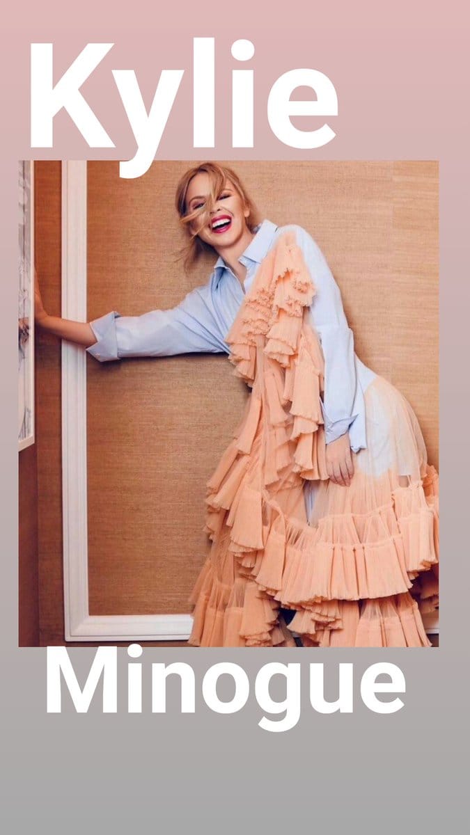 Kylie Minogue card Blank Meme Template