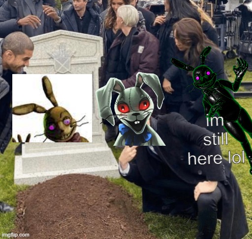 Grant Gustin over grave | im still here lol | image tagged in grant gustin over grave | made w/ Imgflip meme maker