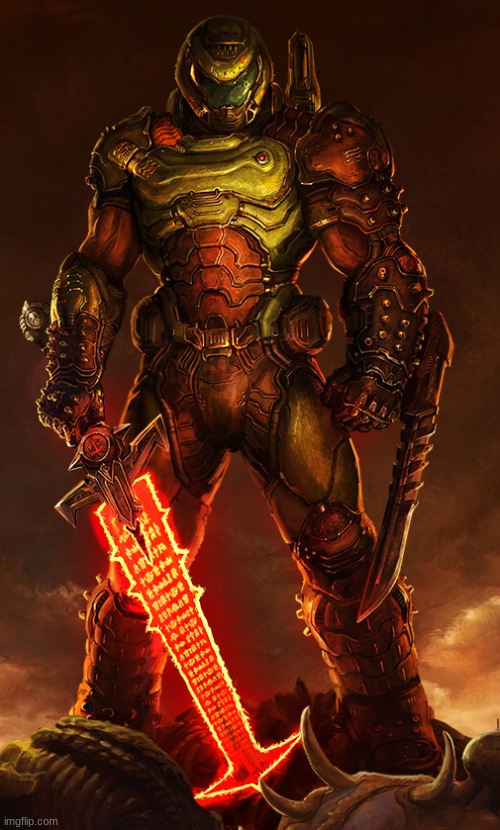 doomguy | image tagged in doomguy | made w/ Imgflip meme maker