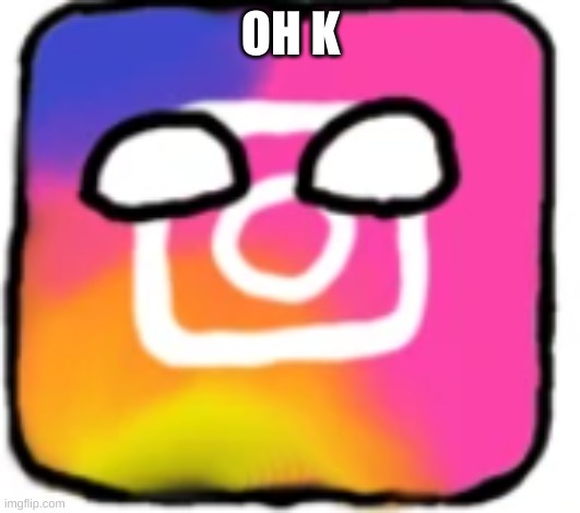 pfp | OH K | image tagged in pfp | made w/ Imgflip meme maker