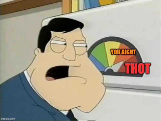 You aight | YOU AIGHT THOT | image tagged in you aight | made w/ Imgflip meme maker